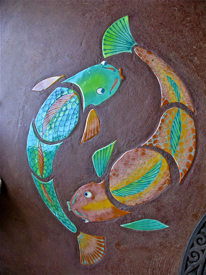 Symbool voor het astrologische teken Vissen